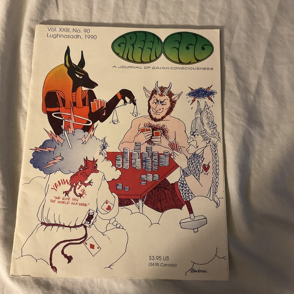 GREEN EGG MAGAZINE  Vol 23 #90 August 1990